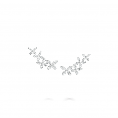 GRAFF CLASSIC BUTTERFLY PETITE DIAMOND EAR CLIMBER RGE1819